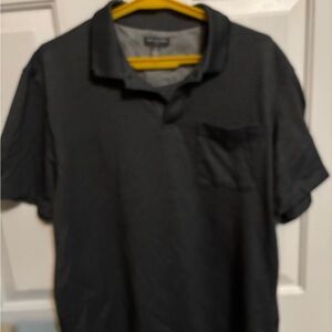 Large Van Heusen Charcoal Polo Shirt